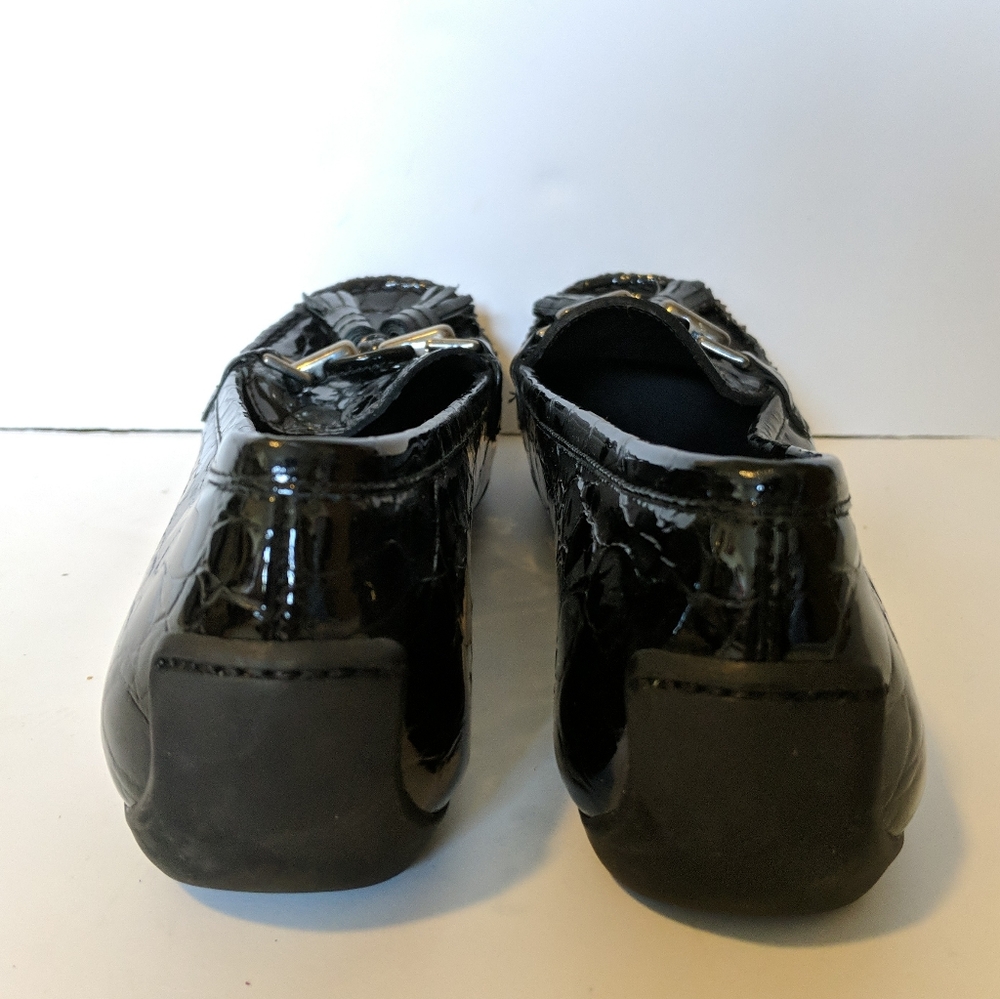Stuart Weitzman Black Rascal Loafer Size 7 - image 6